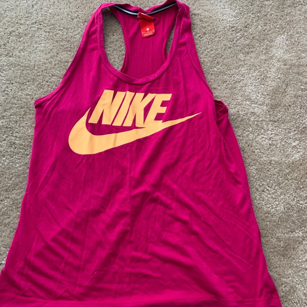 Nike racer back tank